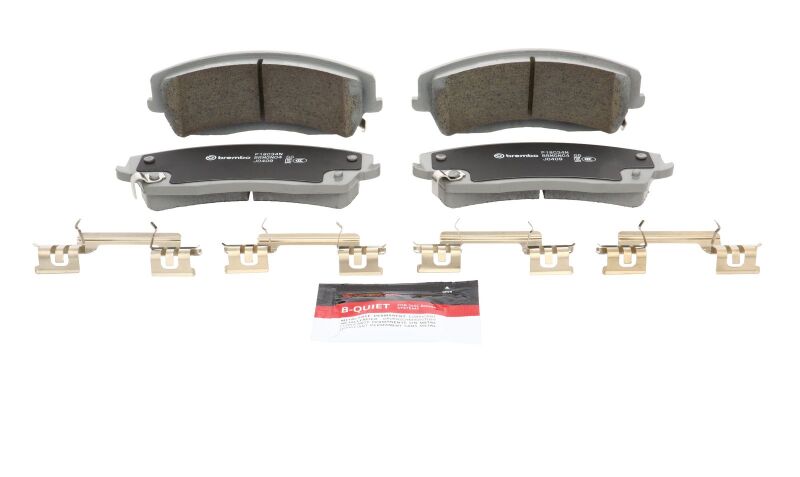 Brembo 05-08 Chrysler 300/ Dodge Charger/Challenger/Magnum Front NAO Brake Pad (view 7)