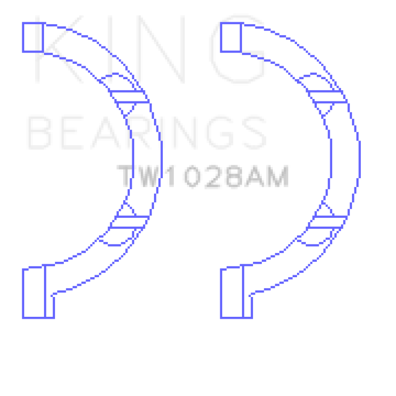 King Engine Bearings Chrysler Pentastar 3.6L ERB V6 Thrust Washer Set (view 2)