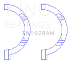 King Engine Bearings Chrysler Pentastar 3.6L ERB V6 Thrust Washer Set (view 2)
