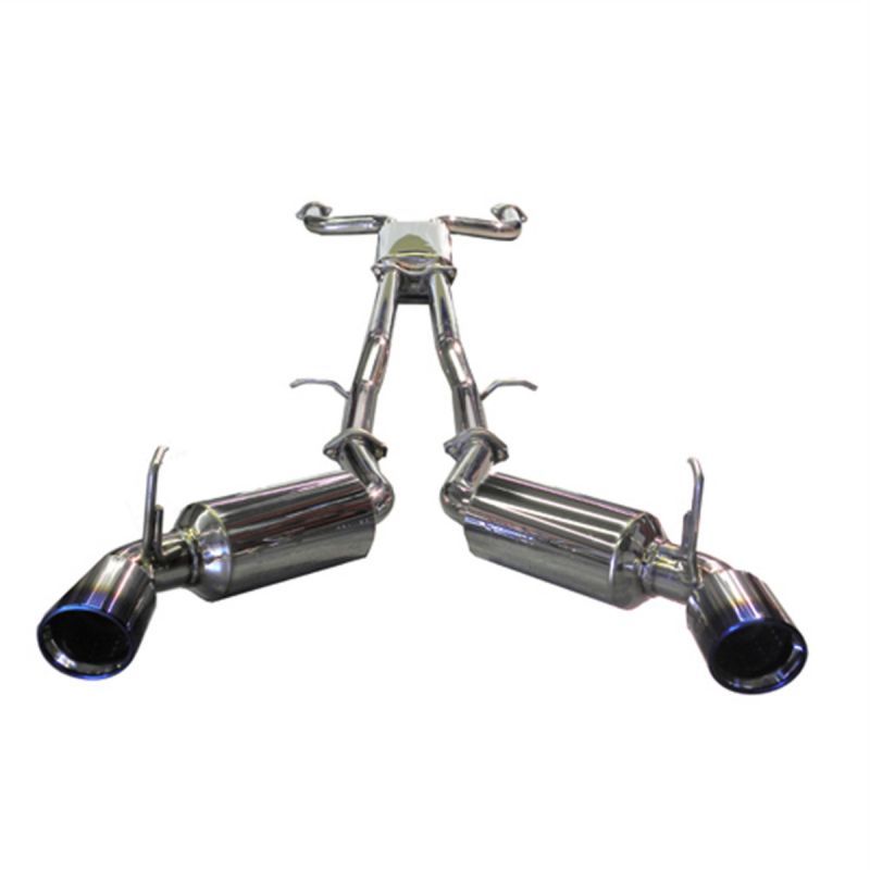 Injen 03-08 350Z Dual 60mm SS Cat-Back Exhaust w/ Built In Resonated X-Pipe Main image