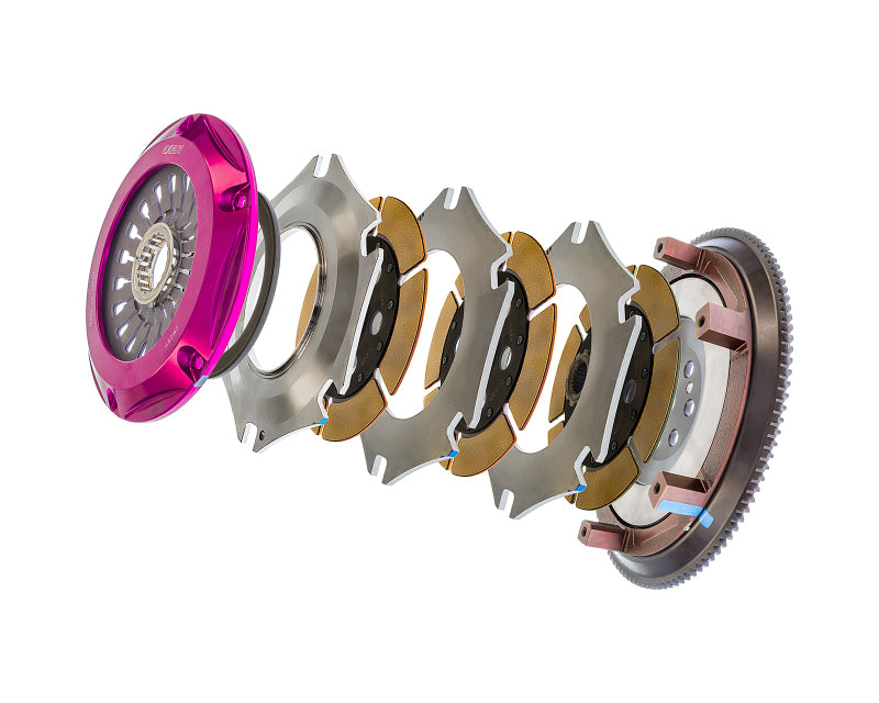 Exedy 1996-1996 Mitsubishi Lancer Evolution IV L4 Hyper Triple Cerametallic Clutch Rigid Pull Type Main image