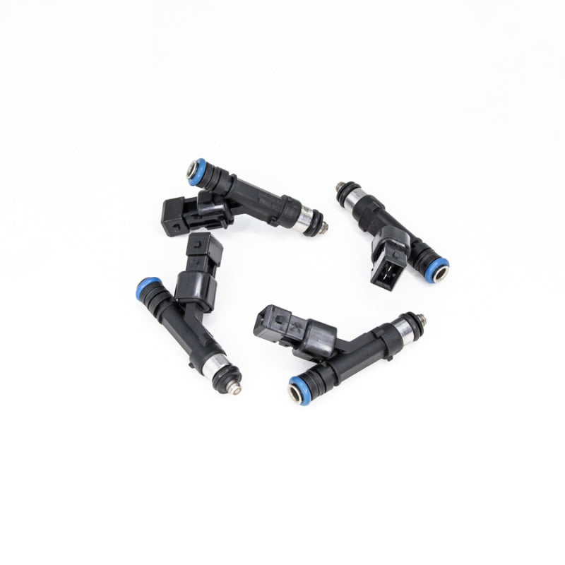 DeatschWerks 85-98 Volvo 240/740/940 Red Block 440cc Injectors - Set of 4 Main image