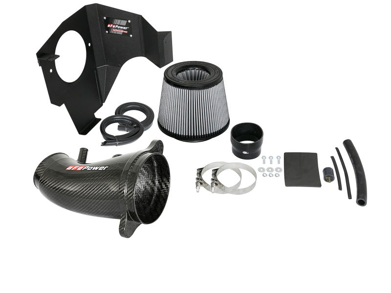 aFe POWER Magnum FORCE Carbon Fiber Stage 2 Pro Dry S CAIS - 11-18 Dodge Challenger/Charger V8-6.4L (view 3)