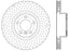 StopTech 12-15 BMW 335i Drilled Left Front Rotor