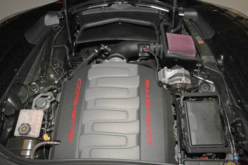 K&N 14-15 Chevy Corvette Stingray 6.2L V8 AirCharger Performance Intake (view 3)