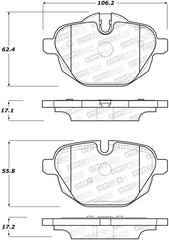 StopTech Street Brake Pads - Rear