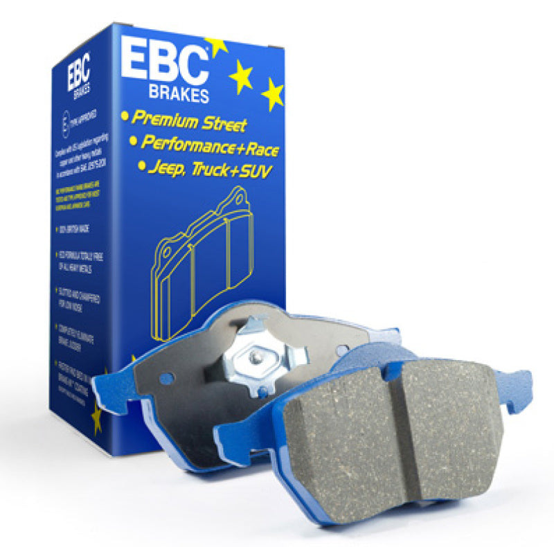 EBC 14-16 Maserati Ghibli 3.0TT Bluestuff Front Brake Pads (view 2)