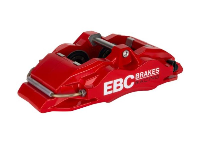 EBC Racing 92-00 BMW M3 (E36) Front Right Apollo-4 Red Caliper (for 355mm Rotor) (view 2)