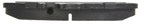 StopTech Performance 97-04 Porsche Boxster / 00-08 Boxster S / 98-08 911 Rear Brake Pads (view 5)