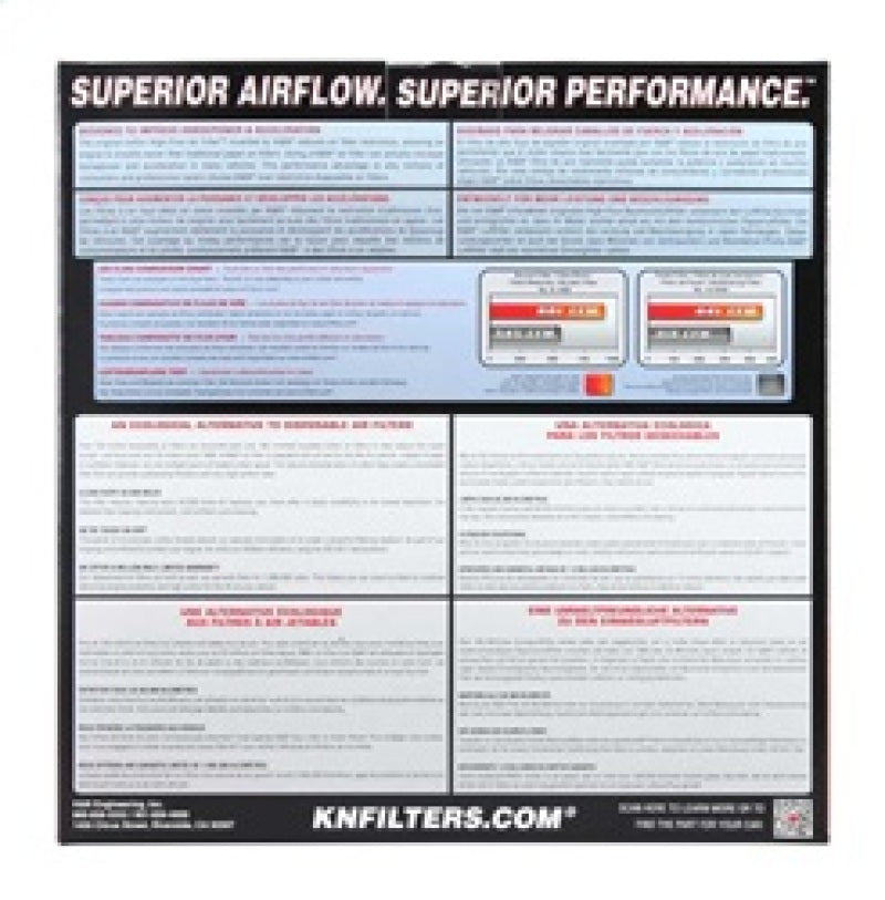 K&N Replacement Air Filter for 08-13 Audi R8 4.2L V8 (view 5)