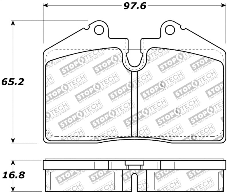 StopTech Performance Pad (view 2)