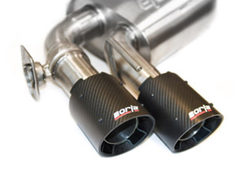Borla 19 Chevrolet Silverado/GMC Sierra 1500 6.2L SS Touring Catback Exhaust - Carbon Fiber Tips Secondary image