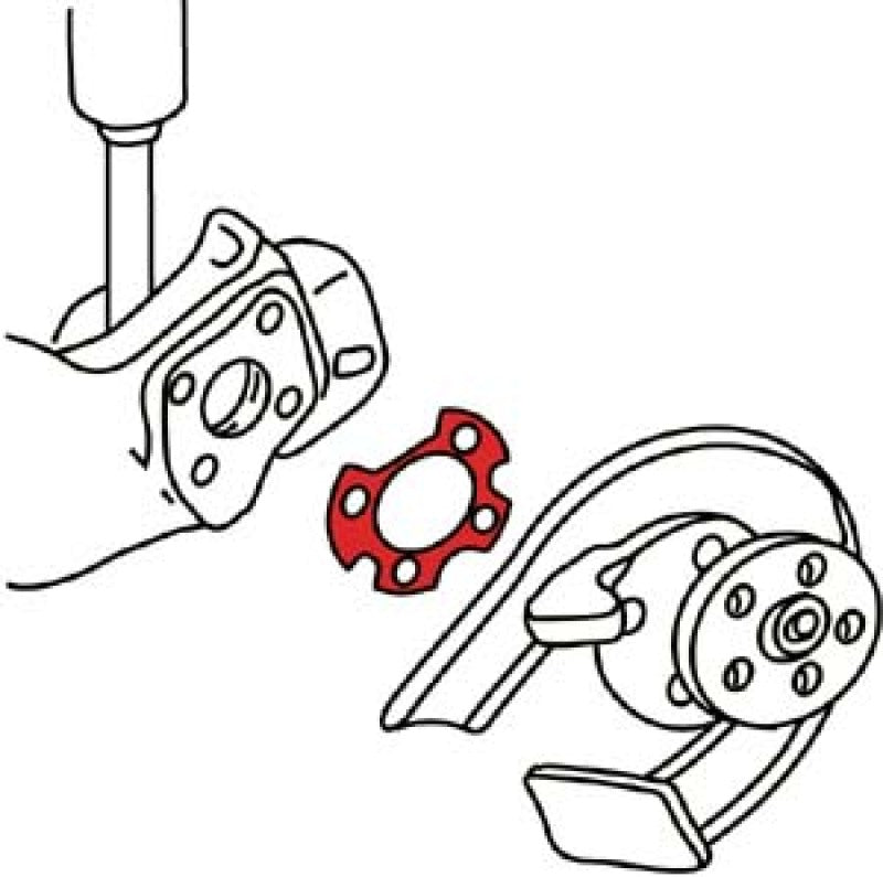 SPC Performance 99-05 VW Golf/Jetta/00-06 Audi TT Nylon Toe Shim (0.38deg.) (view 2)