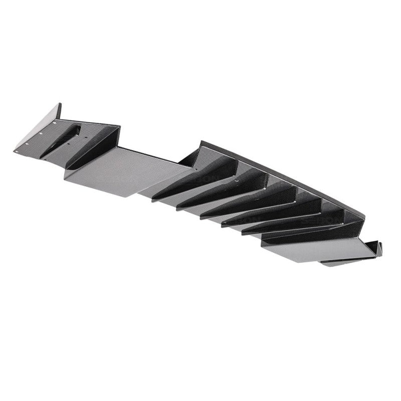 Seibon 18-20 Subaru WRX / STI Carbon Fiber Rear Diffuser (view 4)