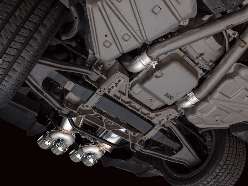 AWE Tuning 09-13 Chevrolet Corvette 6.2L Touring Edition Axle-Back Exhaust w/ Chrome Silver Tips (view 4)