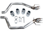 AWE Tuning C6 Chevrolet Corvette Z06/ZR1 Track Edition Axle-Back Exhaust w/ Chrome Silver Tips (view 7)