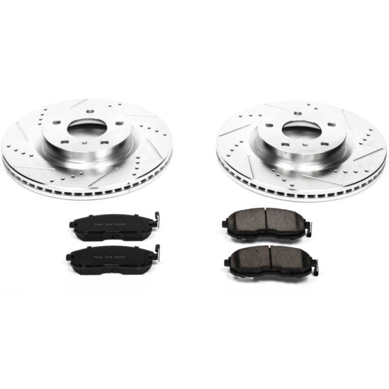 Power Stop 03-05 Infiniti G35 Front Z23 Evolution Sport Brake Kit Main image