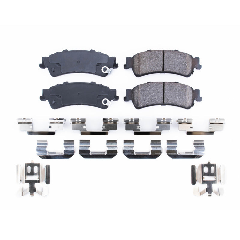 Power Stop 00-05 Cadillac DeVille Rear Z17 Evolution Ceramic Brake Pads w/Hardware Secondary image