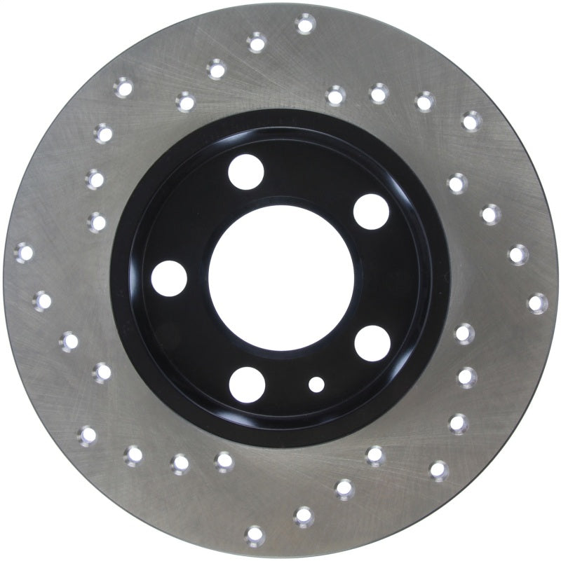 StopTech 00-06 Audi TT Left Rear Drilled Rotor (view 5)