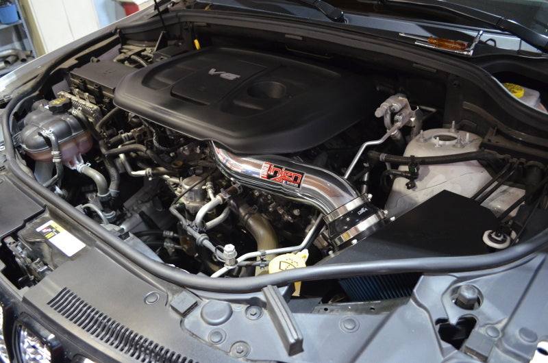 Injen 16-20 Dodge Durango / Jeep Grand Cherokee 3.6L V6 Wrinkled Black PF Short Ram Cold Air Intake (view 3)