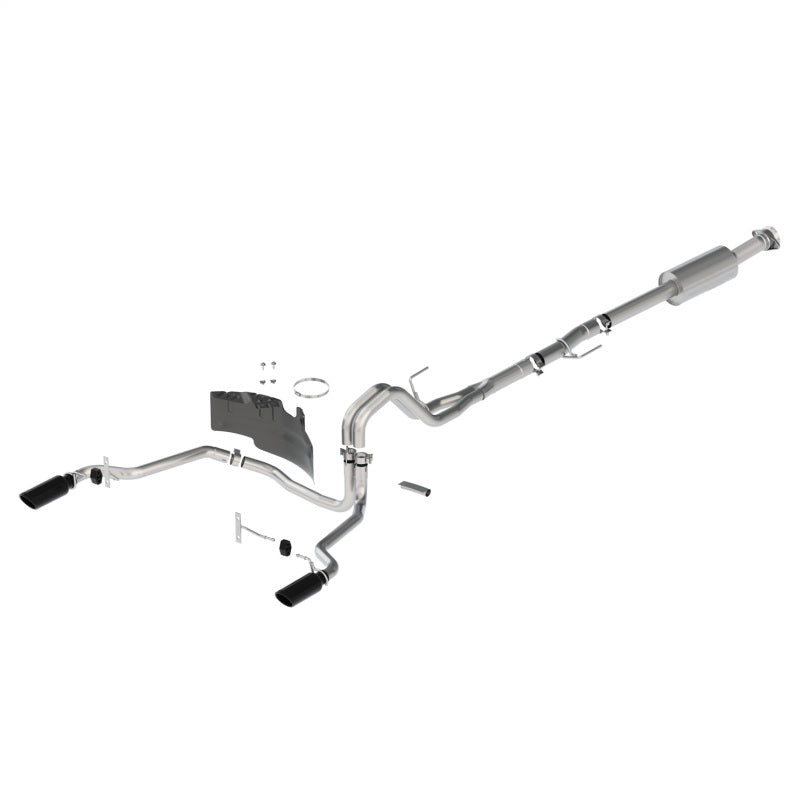 Ford Racing 21-24 F-150 Extreme Rear Exit Exhaust - Black Tips Main image