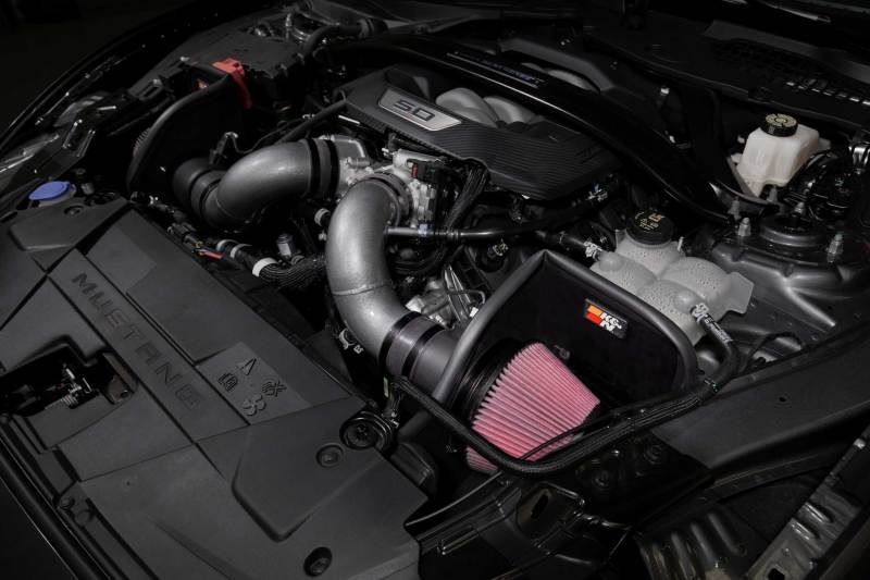K&N 2024+ Ford Mustang V8 5.0L Typhoon Performance Air Intake System (view 2)