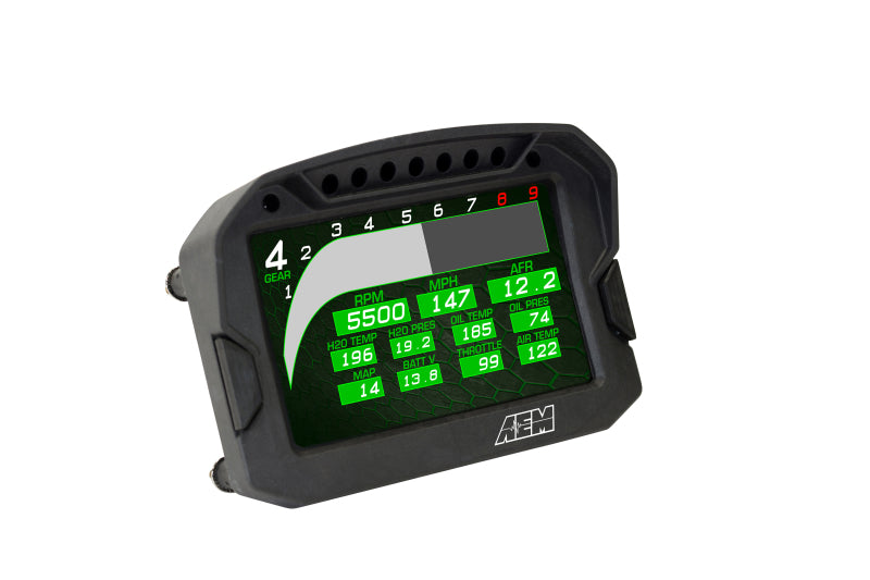 AEM CD-5G Carbon Digital Dash Display w/ Interal 10Hz GPS & Antenna (view 8)