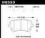 Hawk 06-07 Audi A6 Quattro / 03-04 RS6 / 04-08 S4 HPS Street Rear Brake Pads