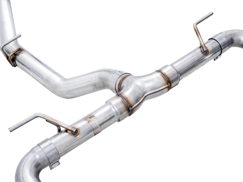 AWE Tuning Subaru BRZ / Toyota GR86 / Toyota 86 Track Edition Cat-Back Exhaust- Diamond Black Tips (view 8)