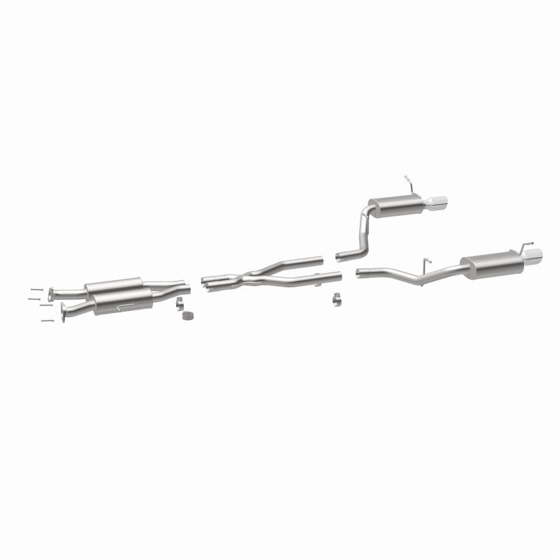 MagnaFlow 11-12 Dodge Durango V8 5.7L Dual Split Rear Exit Stainless Cat Back Performance Exhaust (view 17)