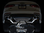 AWE Tuning 19-23 Audi C8 S6/S7 2.9T V6 AWD Track Edition Exhaust - Chrome Silver Tips (view 3)