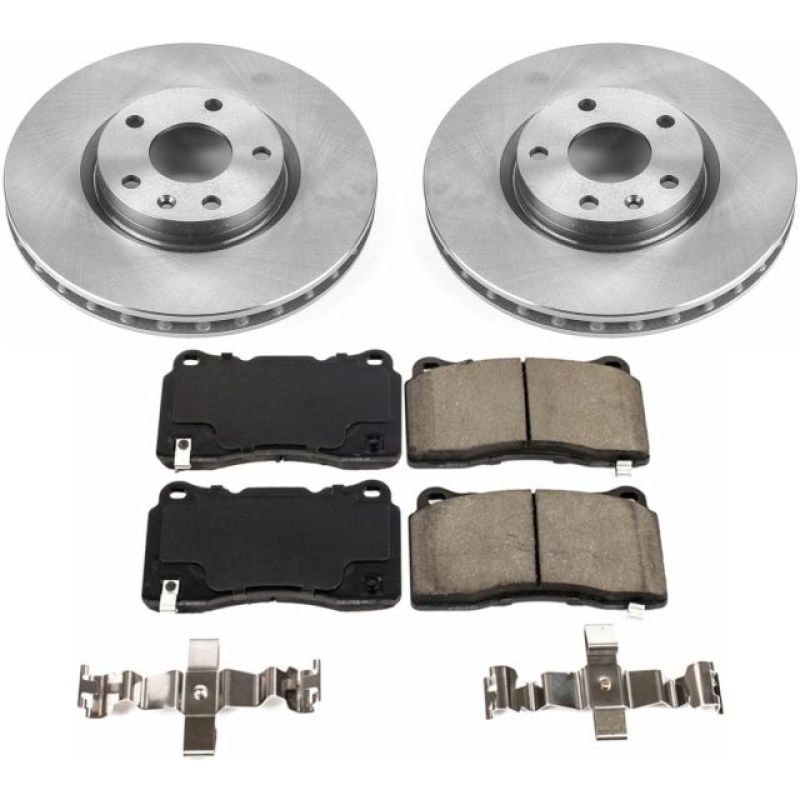 Power Stop 15-19 Chevrolet Corvette Front Autospecialty Brake Kit Main image