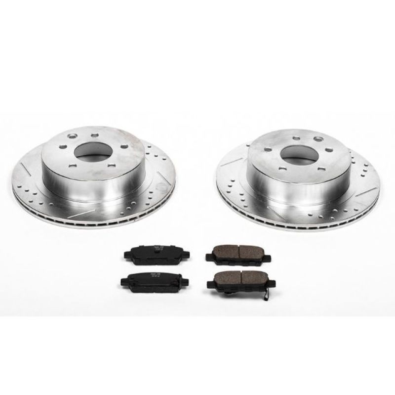 Power Stop 03-05 Infiniti G35 Rear Z23 Evolution Sport Brake Kit Main image