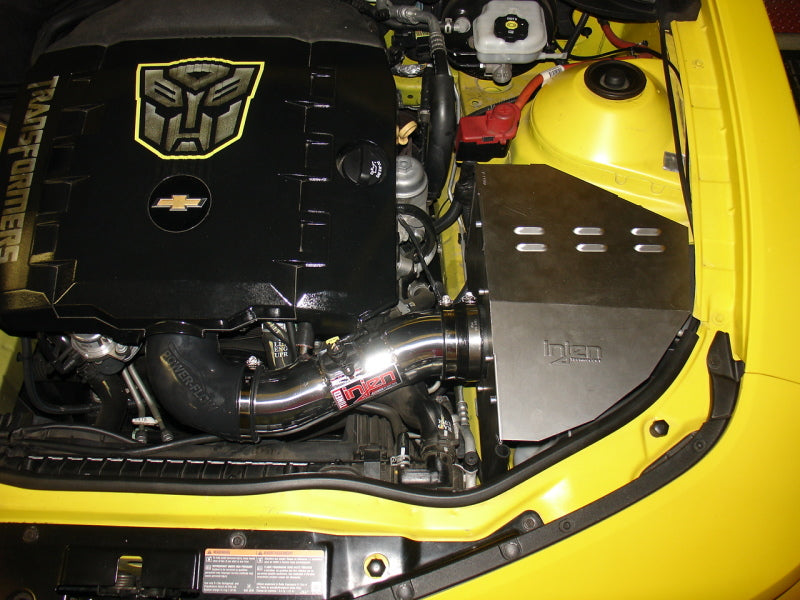 Injen 10 Camaro 3.6L V6 Wrinkle Black Power-Flow Short Ram Air Intake System (view 5)