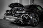Eventuri Porsche 991.1 / 991.2 Turbo / Turbo S Black Carbon Intake System