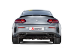 Akrapovic 16-17 AMG C63 Coupe Evolution Line Cat Back (Titanium) w/ Carbon Tips (Req. Link Pipe) (view 2)