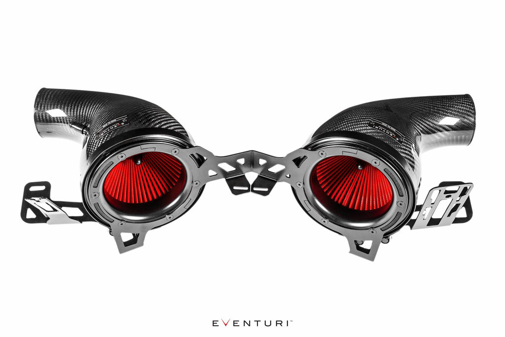 Eventuri Porsche 991.1 / 991.2 Turbo / Turbo S Black Carbon Intake System
