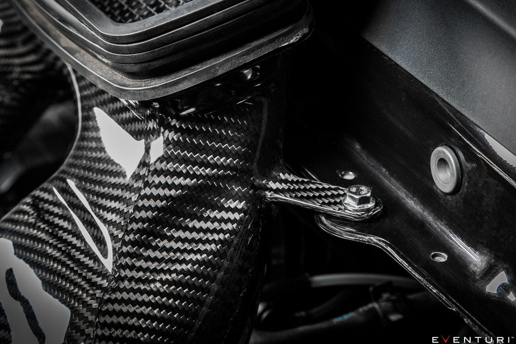 Eventuri Porsche 991.1 / 991.2 Turbo / Turbo S Black Carbon Intake System