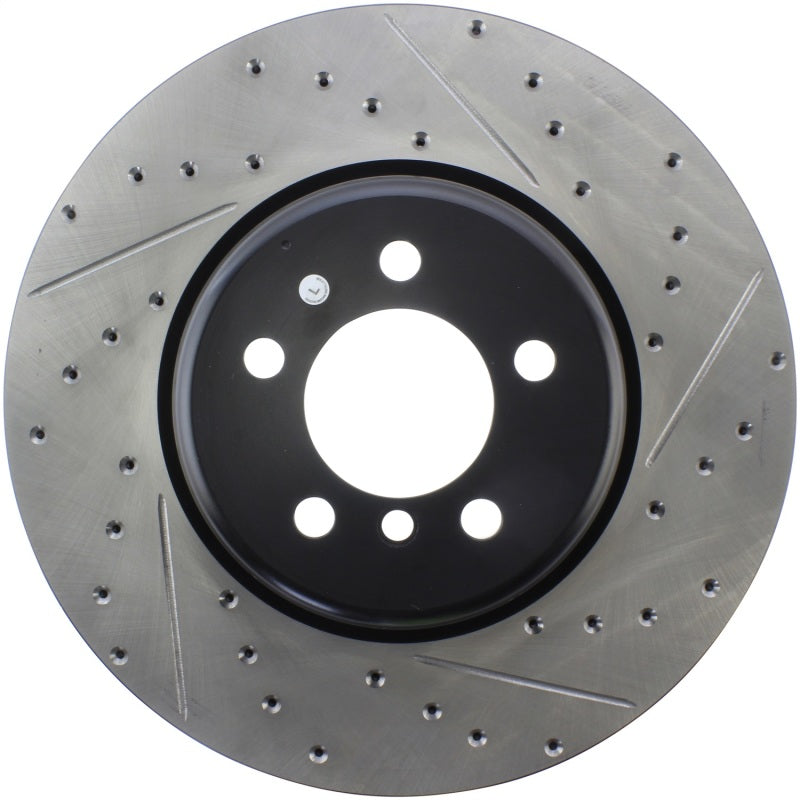 StopTech Sport Drilled & Slotted Rotor - Rear Left (view 2)
