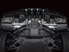 AWE Tuning 2023 C8 Corvette Z06 SwitchPath Cat-Back Exhaust - Diamond Black Tips
