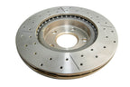 DBA 03-05 350Z / 03-04 G35 / 03-05 G35X Front Drilled & Slotted Street Series Rotor (view 2)
