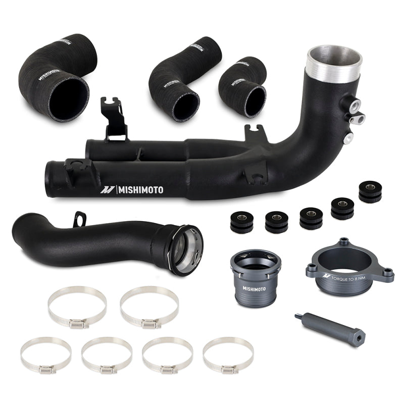 Mishimoto 2021+ BMW G8X M3/M4 Hot Side Intercooler Charge Pipe Kit Main image