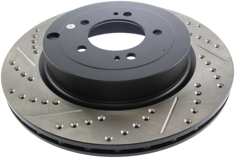 StopTech Slotted & Drilled Sport Brake Rotor (view 8)