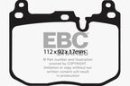 EBC 14+ BMW i8 1.5 Turbo/Electric Yellowstuff Front Brake Pads (view 2)