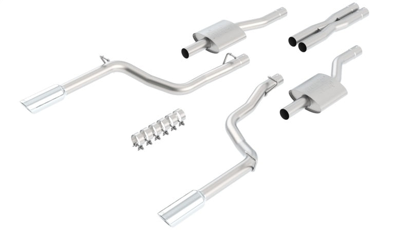 Borla 06-10 Dodge Charger SRT8 / 05-10 Chrysler 300 C SRT8 Aggressive ATAK Catback Exhaust Main image