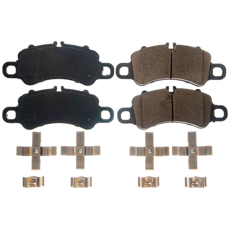Power Stop 17-18 Porsche 718 Boxster Front Z17 Evolution Ceramic Brake Pads w/Hardware Main image