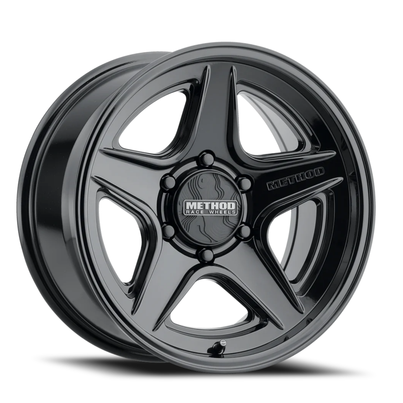 Method MR319 17x8.5 -0mm Offset 6x135 BP 87mm CB Gloss Black Wheel Main image