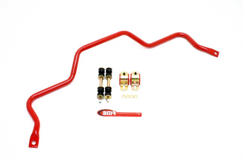 BMR 82-02 3rd Gen F-Body Rear Hollow 25mm Sway Bar Kit w/ Bushings - Red Main image