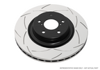 DBA 05-13 Ford Mustang GT/V6 Rear Slotted Street Series Rotor