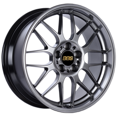 BBS RG-R 19x9 5x120 ET20 Diamond Black Wheel -82mm PFS/Clip Required